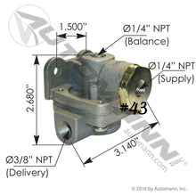 Load image into Gallery viewer, Air Valves / Truck - Trailer