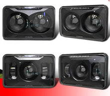 Load image into Gallery viewer, 4 X 6" Rectangle LED Headlight Kits