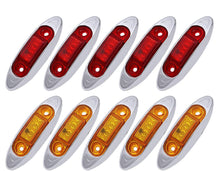 Load image into Gallery viewer, 1.5" Oval Wilson Trailer /2.5" & 3.75" Rectangle LED Marker Lights