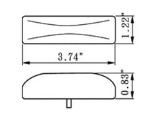 Load image into Gallery viewer, 1.5&quot; Oval Wilson Trailer /2.5&quot; &amp; 3.75&quot; Rectangle LED Marker Lights
