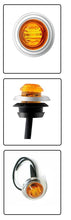 Load image into Gallery viewer, 3/4&quot; &amp; 1.25&quot; LED Button Marker Lights
